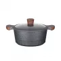 Resto Kitchenware Capella 4,6 L ronde zwart hout
