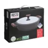 Resto Kitchenware 93906 multipan, zwart aluminium, 4,1 l, 28 cm
