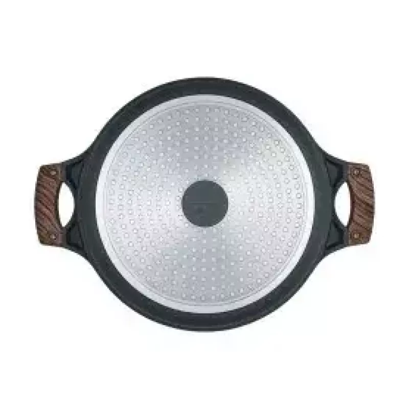 Resto Kitchenware 93906 multipan, zwart aluminium, 4,1 l, 28 cm