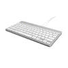 R-Go Tools ergonomisch toetsenbord R-Go Compact Break, compact toetsenbord met pauzesoftware, QWERTY (US), bedraad, wit