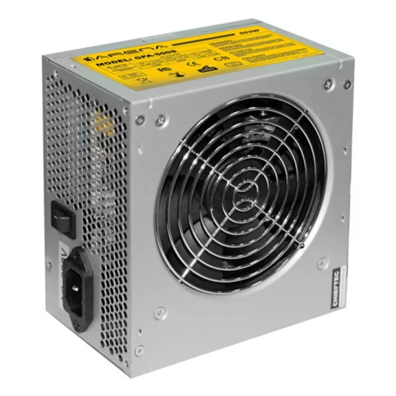 Voeding CHIEFTEC GPA-700s 700 W 20+4 pin ATX PS/2 zilver 120 mm ventilator