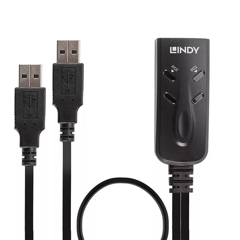 Lindy 2 poorts USB KM switch