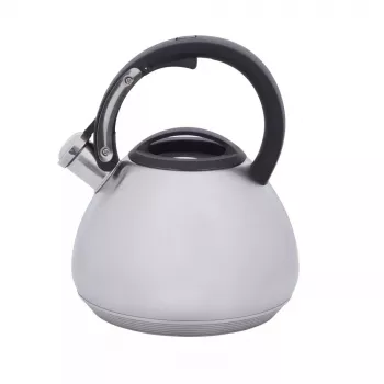 RESTO waterkoker 2,7 l 2200 W, grijze behuizing, zwarte greep