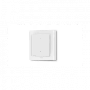 AQARA Light Switch H2 EU (2 knoppen, 1 kanaal) (WS-K07D) – Zigbee- en Thread-wandschakelaar met relais
