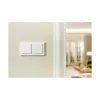 AQARA Light Switch H2 EU (2 knoppen, 1 kanaal) (WS-K07D) – Zigbee- en Thread-wandschakelaar met relais