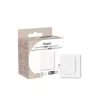 AQARA Light Switch H2 EU (2 knoppen, 1 kanaal) (WS-K07D) – Zigbee- en Thread-wandschakelaar met relais