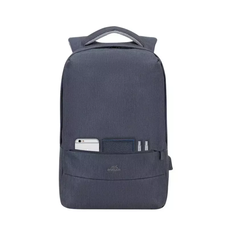 Rivacase 7562 antidiefstal laptoptas, 15,6 inch (39,6 cm), donkergrijs