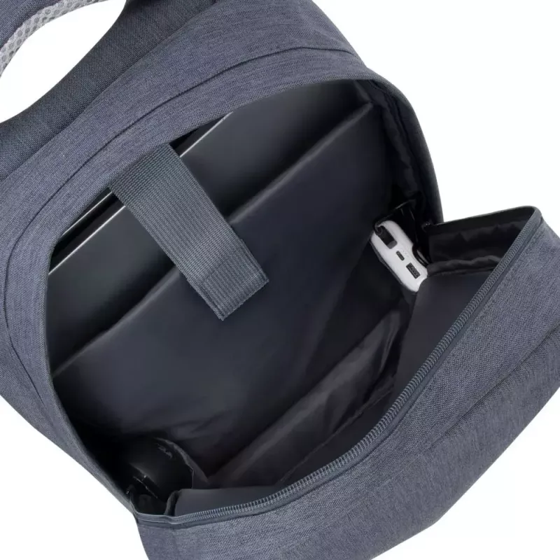 Rivacase 7562 antidiefstal laptoptas, 15,6 inch (39,6 cm), donkergrijs