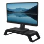Fellowes Computer Monitor Stand met 3 hoogteverstellingen - Hana LT monitorverhoging - Ergonomische verstelbare monitorstandaard voor computer - Max. gewicht 22,6 kg - zwart