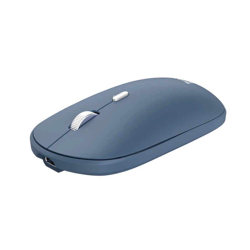 Trust Lyra toetsenbord muis inbegrepen kantoor RF Wireless + Bluetooth QWERTY US-Engels blauw