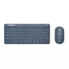Trust Lyra toetsenbord muis inbegrepen kantoor RF Wireless + Bluetooth QWERTY US-Engels blauw