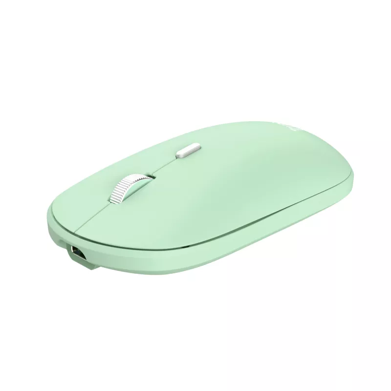 Trust Lyra 24942 draadloze toetsenbord-en-muisset, groen