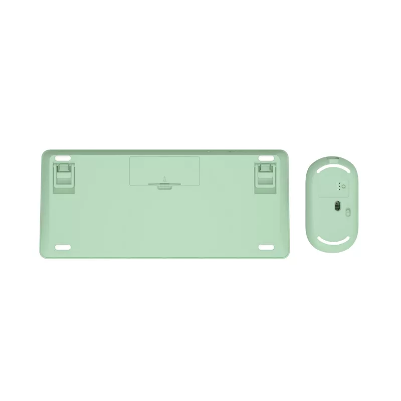 Trust Lyra 24942 draadloze toetsenbord-en-muisset, groen