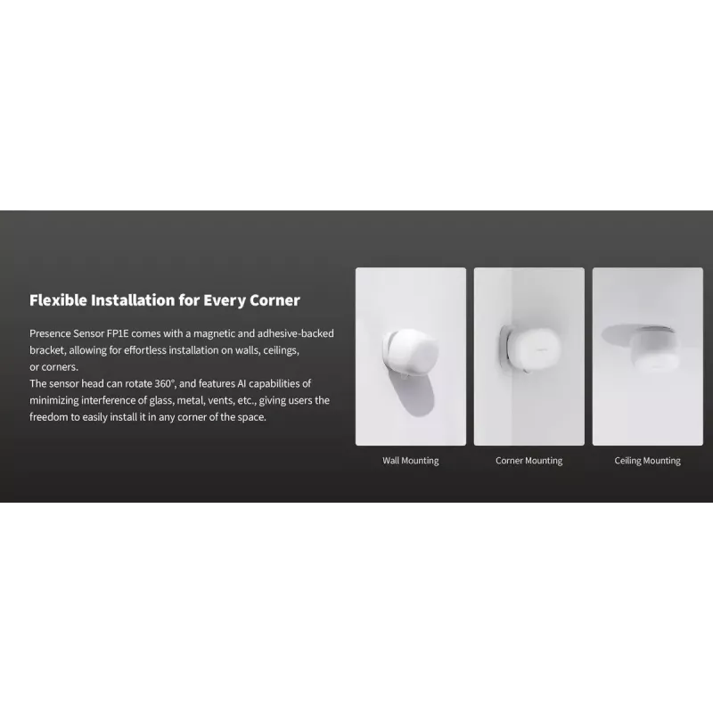 Smart-home-aanwezigheidssensor, model: FP1E PS-S03D, Aqara
