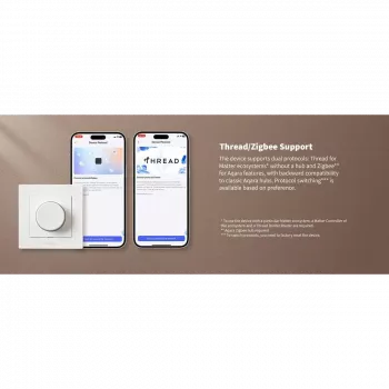 Aqara Dimmer Switch H2 EU wit lichtschakelaar Aqara KD-R01D