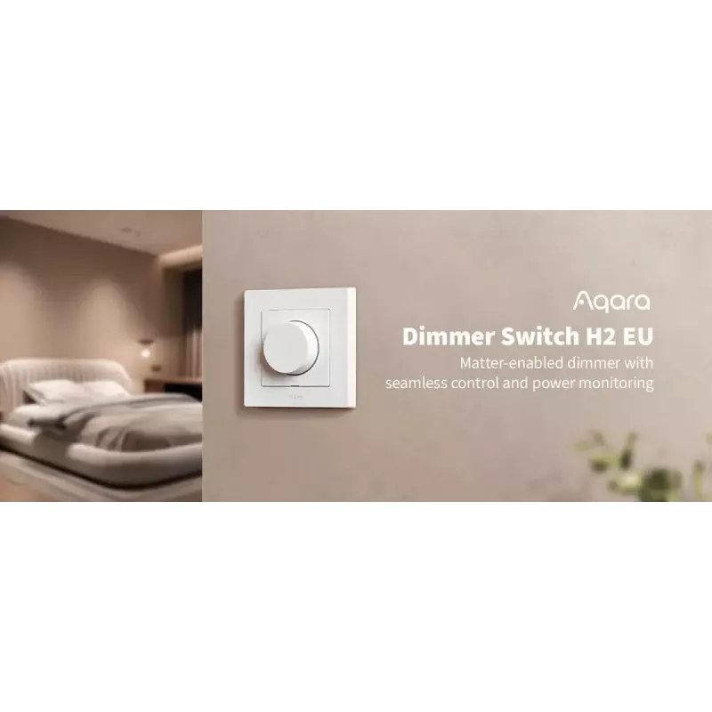 Aqara Dimmer Switch H2 EU wit lichtschakelaar Aqara KD-R01D