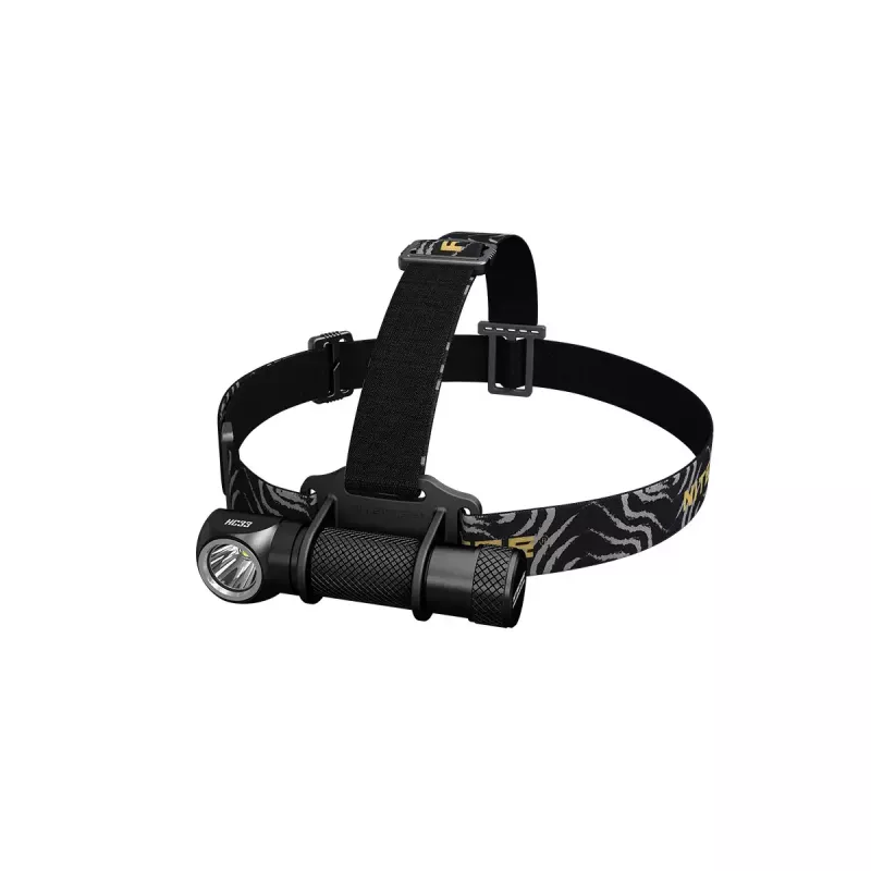 Hoofdlamp accu-hoofdlamp Nitecore HC33 zwart