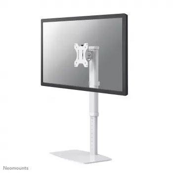 Neomounts FPMA-D890WHITE monitorstandaard 10-30 inch, vrijstaand, 6 kg, 25,4 cm (10 inch), 76,2 cm (30 inch), 100 x 100 mm, wit