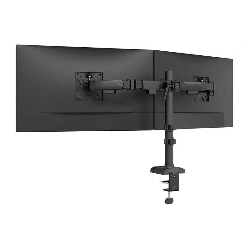 Neomounts DS60-600BL2 monitorarm 10-32 inch - snelbevestiging - 180°-aanslag