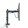 Neomounts DS60-600BL2 monitorarm 10-32 inch - snelbevestiging - 180°-aanslag