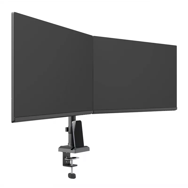 Neomounts DS60-600BL2 monitorarm 10-32 inch - snelbevestiging - 180°-aanslag
