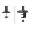 Neomounts DS60-600BL2 monitorarm 10-32 inch - snelbevestiging - 180°-aanslag