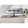Neomounts DS60-600BL2 monitorarm 10-32 inch - snelbevestiging - 180°-aanslag