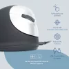 R-Go Tools ergonomische muis R-Go HE Break met Break-software, medium (handgrootte 165-185 mm), rechtshandig, bedraad, zwart