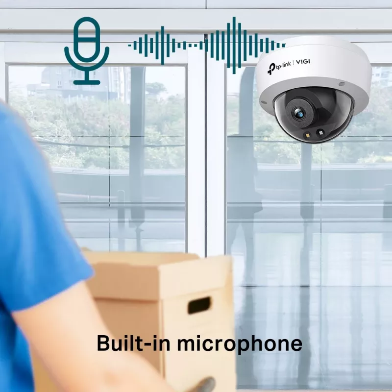 TP-Link VIGI C230 dome IP-bewakingscamera binnen & buiten 2304 x 1296 pixel plafondmontage