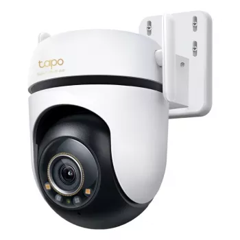 TP-Link outdoor pan/tilt beveiligings-wifi-camera SPEC: 3K 5MP (2880x1620), 2,4 GHz, 2 × externe antennes, 1 × ethernetaansluiting, horizontaal 360°
