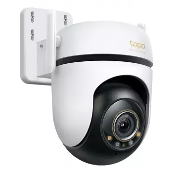 TP-Link outdoor pan/tilt beveiligings-wifi-camera SPEC: 3K 5MP (2880x1620), 2,4 GHz, 2 × externe antennes, 1 × ethernetaansluiting, horizontaal 360°