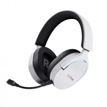 Trust GXT 491W FAYZO Headset bedraad & draadloos hoofdband gaming USB Type-C Bluetooth zwart, wit