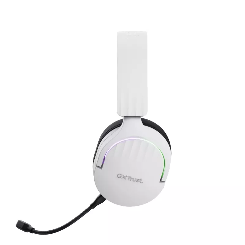 Trust GXT 491W FAYZO Headset bedraad & draadloos hoofdband gaming USB Type-C Bluetooth zwart, wit