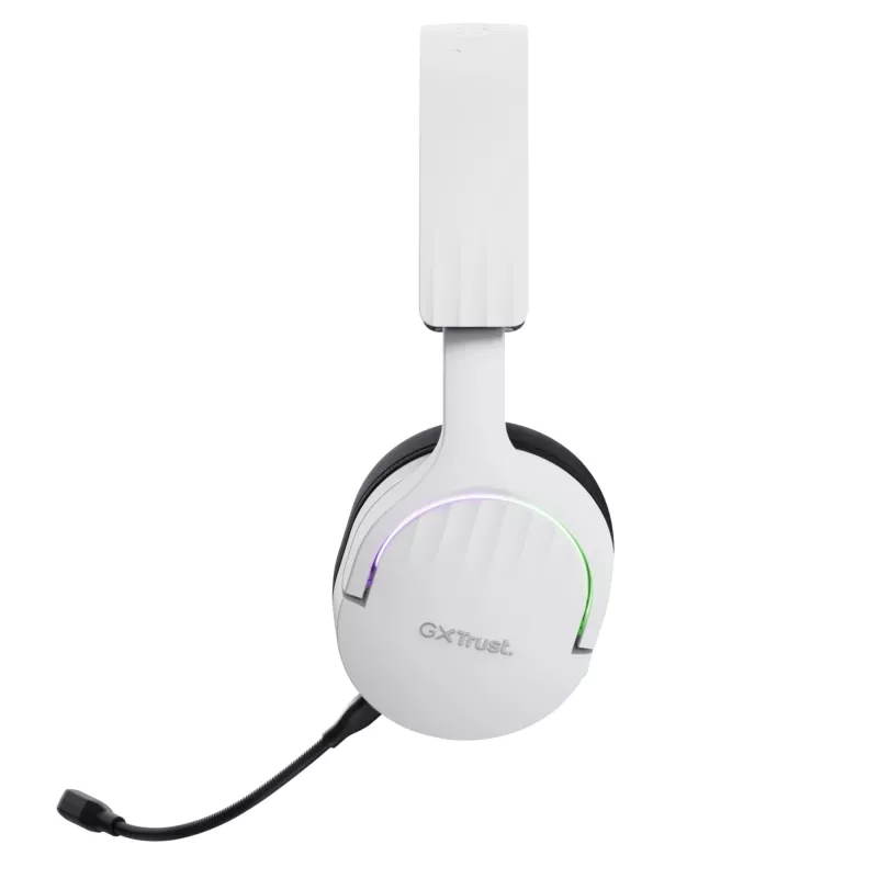 Trust GXT 491W FAYZO Headset bedraad & draadloos hoofdband gaming USB Type-C Bluetooth zwart, wit