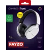 Trust GXT 491W FAYZO Headset bedraad & draadloos hoofdband gaming USB Type-C Bluetooth zwart, wit