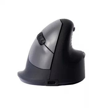 R-Go Tools ergonomische muis R-Go HE Break met pauzesoftware, groot (handmaat ≥ 185 mm), voor rechtshandigen, Bluetooth, zwart