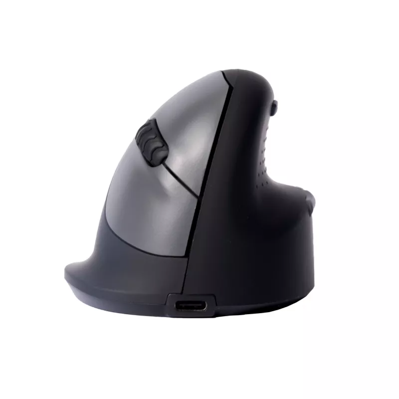 R-Go Tools ergonomische muis R-Go HE Break met pauzesoftware, groot (handmaat ≥ 185 mm), voor rechtshandigen, Bluetooth, zwart