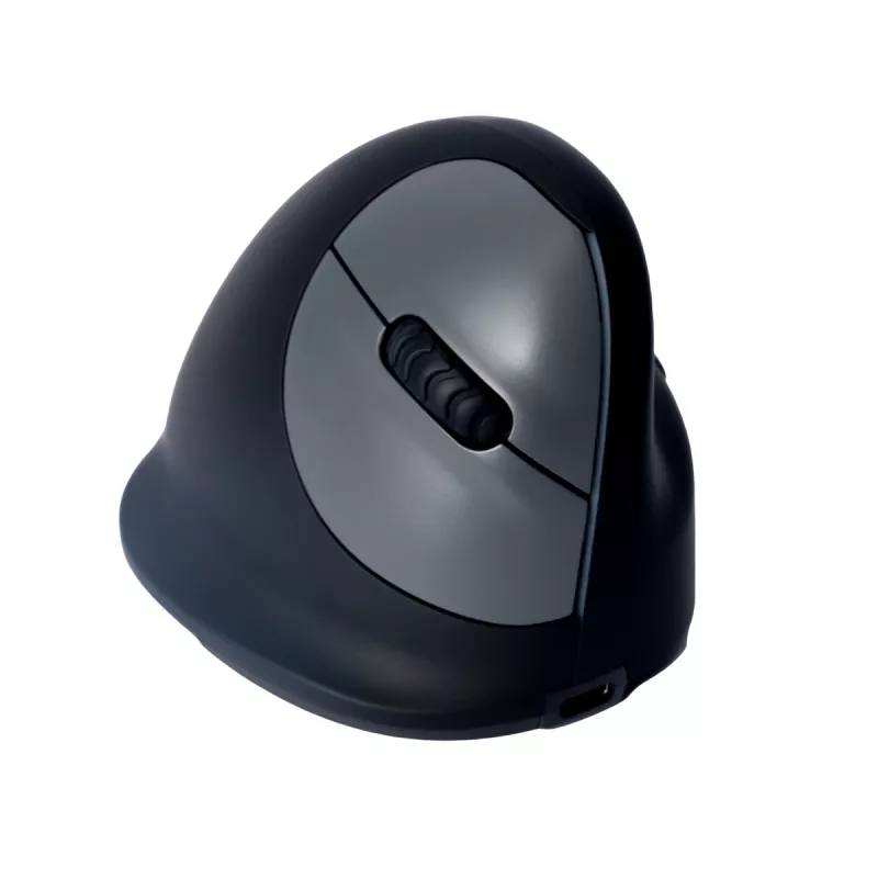 R-Go Tools ergonomische muis R-Go HE Break met pauzesoftware, groot (handmaat ≥ 185 mm), voor rechtshandigen, Bluetooth, zwart