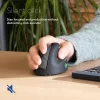 R-Go Tools ergonomische muis R-Go HE Break met pauzesoftware, groot (handmaat ≥ 185 mm), voor rechtshandigen, Bluetooth, zwart