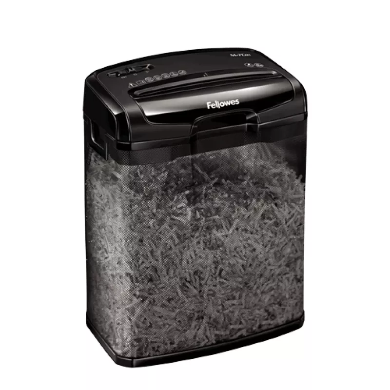 Fellowes M-7Cm papierversnipperaar partikelsnede zwart