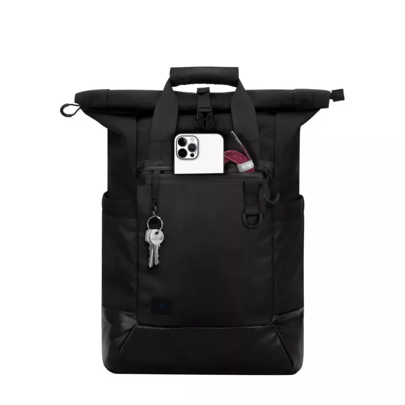 Rugzak Rivacase Dijon 39,6 cm 15,6 inch zwart 1 vak