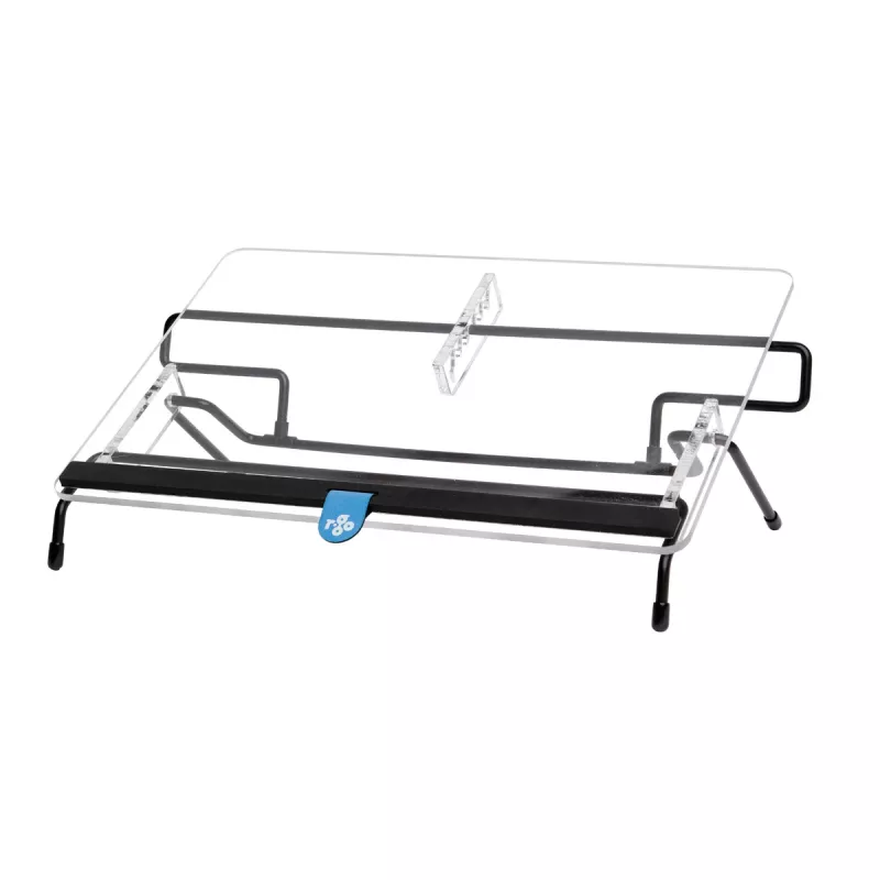 R-Go Tools documenthouder R-Go Flex Read, ergonomisch, met zachte schuim polssteun, transparant acryl