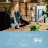 R-Go Tools documenthouder R-Go Flex Read, ergonomisch, met zachte schuim polssteun, transparant acryl