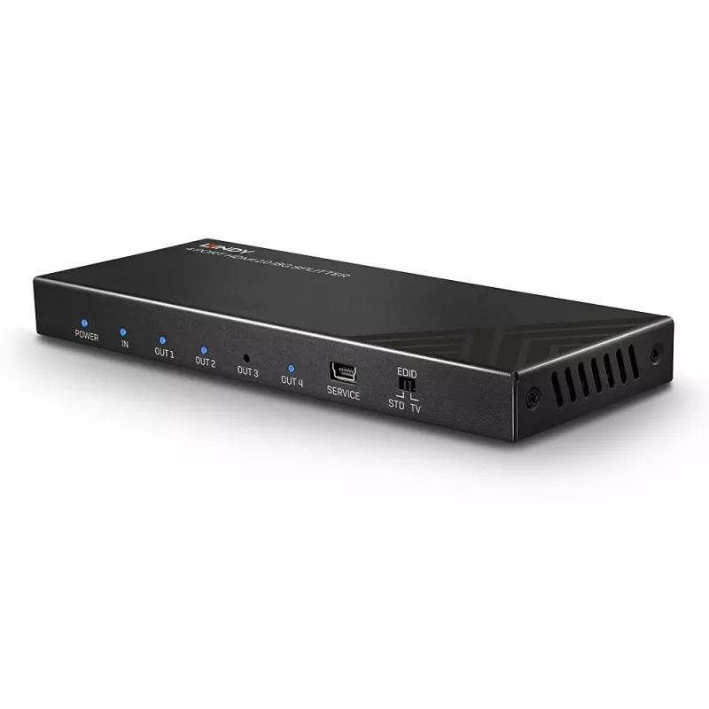 HDMI-splitter Lindy 4 poorts HDMI 18G splitter