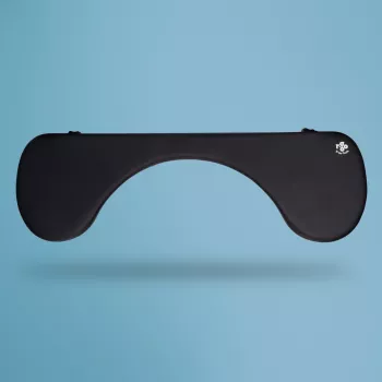 R-Go Tools armsteun R-Go, ergonomisch, symmetrisch, met buikuitsparing, zacht schuim, zwart