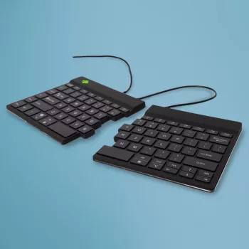 R-Go Tools ergonomisch toetsenbord R-Go Split Break v2 met Break-software, ergonomisch gesplitst toetsenbord, QWERTY (US), bedraad, zwart