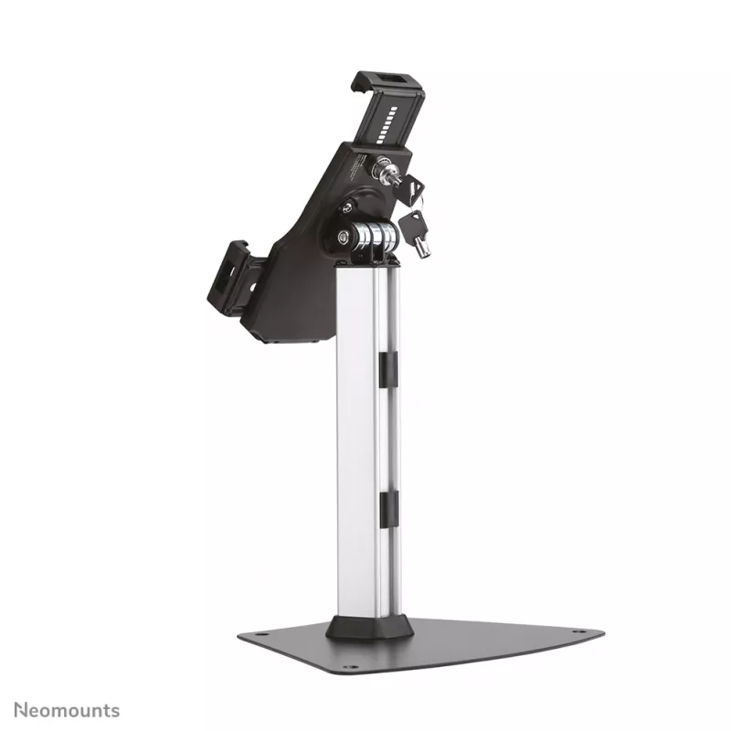 Neomounts TABLET-D150SILVER tabletstandaard voor tafel 7,9-10,5 inch - afsluitbaar - universeel