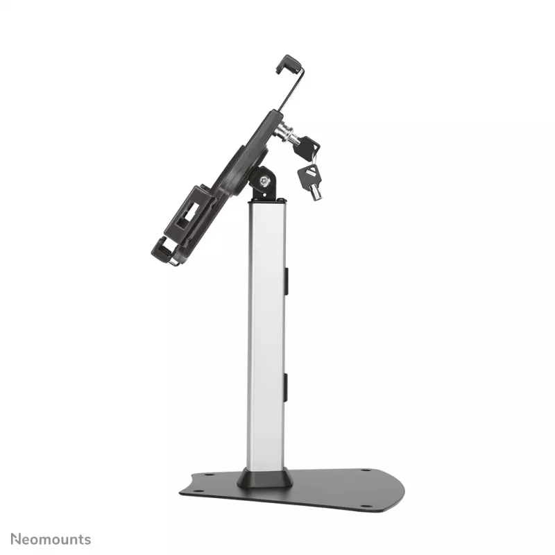 Neomounts TABLET-D150SILVER tabletstandaard voor tafel 7,9-10,5 inch - afsluitbaar - universeel