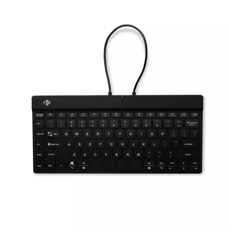R-Go Tools ergonomisch toetsenbord R-Go Split Break met pauzesoftware, ergonomisch gesplitst toetsenbord, QWERTY (US), Bluetooth, zwart