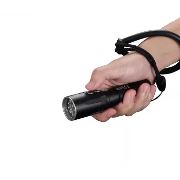 Handzaklamp Nitecore DL20 LED 1000 lm, 9 uur accuduur, zwart, 135,5 g